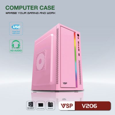 Case VSP V206 Pink-White