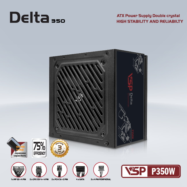 Nguồn Máy Tính VSP DELTA P350W