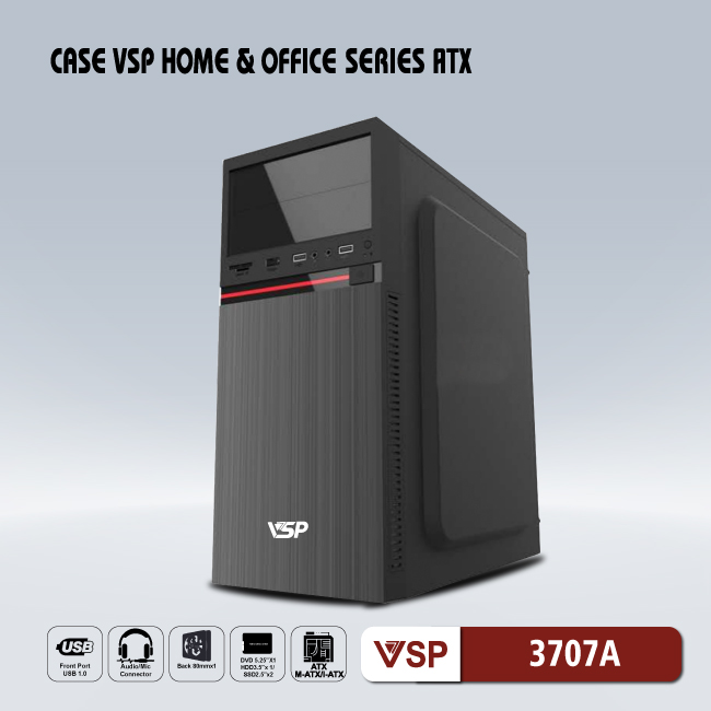 Vỏ nguồn máy tính VSP 3707A