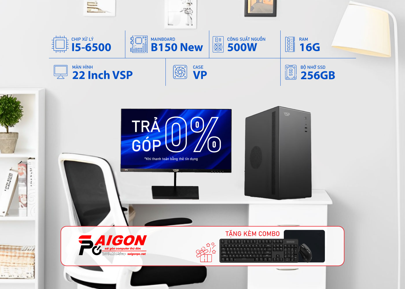 FULL Bộ PC-i5 Văn Phòng