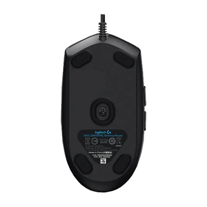 Chuột Logitech G102 Gen II Lightsync | Đen, RGB, 8000 DPI