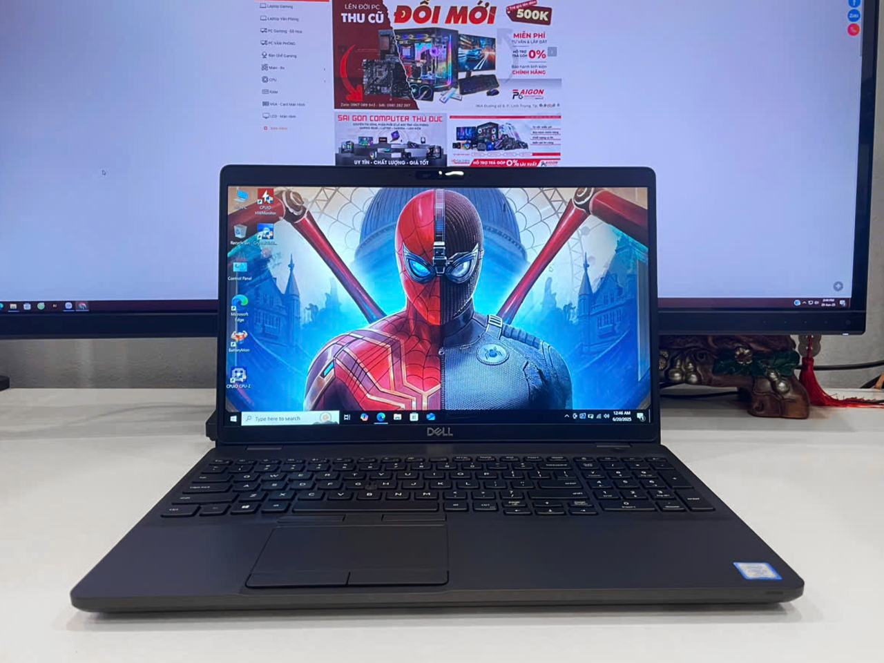 Laptop chuyên đồ họa Gaming DELL Latitude 5501 - 15.6" FHD / i7-9850H / 16G / 256GB / MX 150 2G