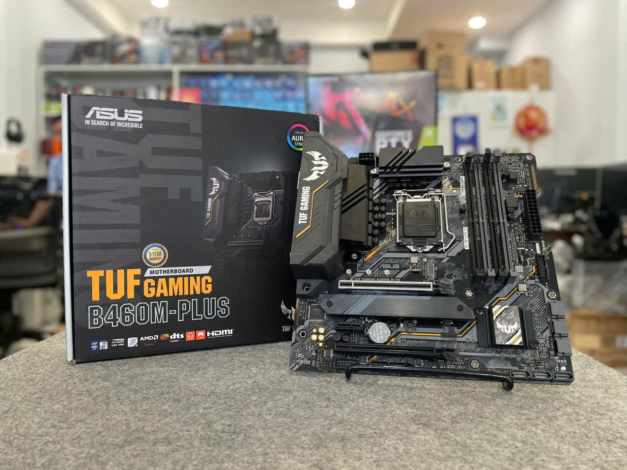 Main TUF GAMING B460M-PLUS ASUS Full Box
