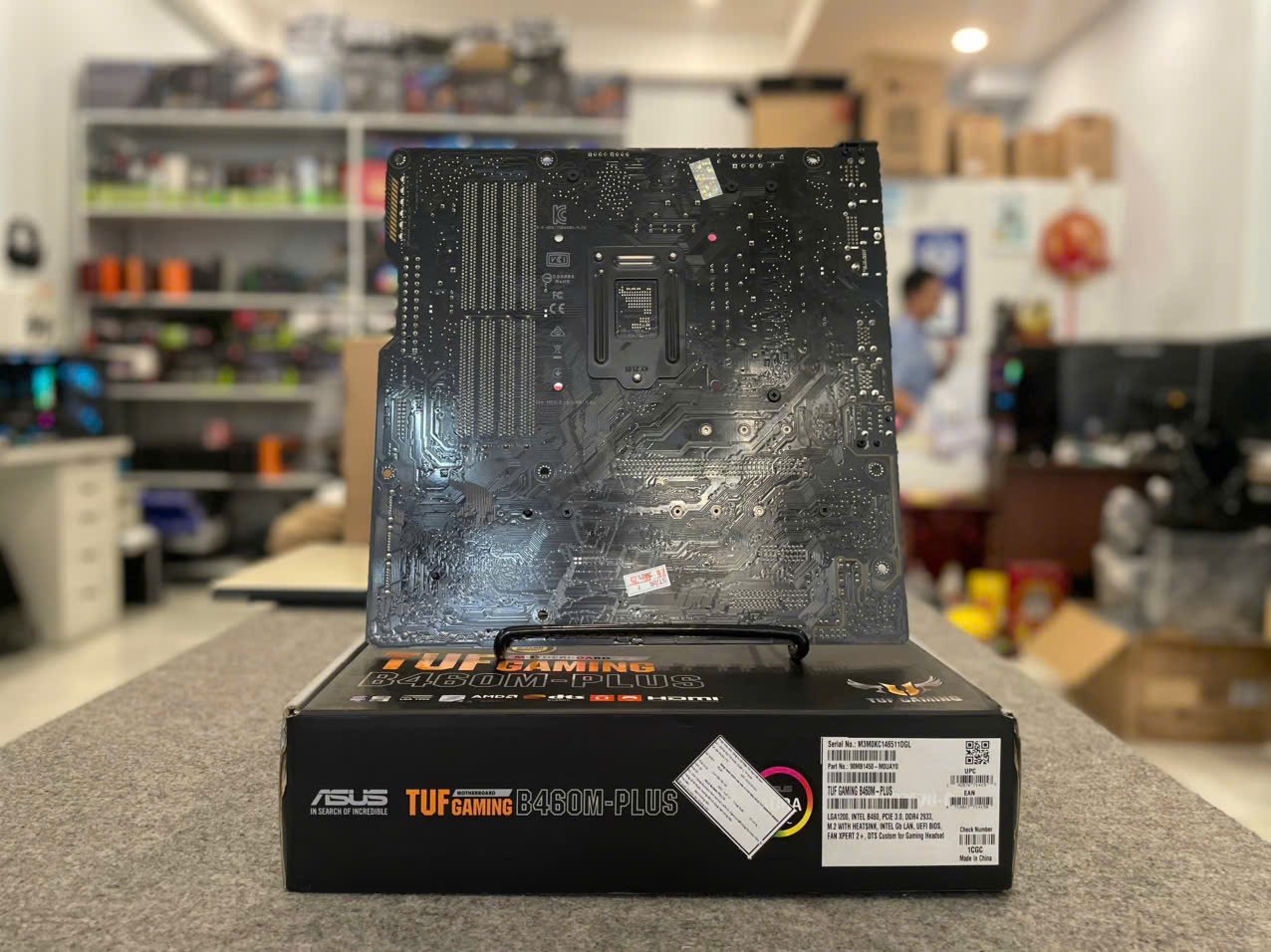 Main TUF GAMING B460M-PLUS ASUS Full Box