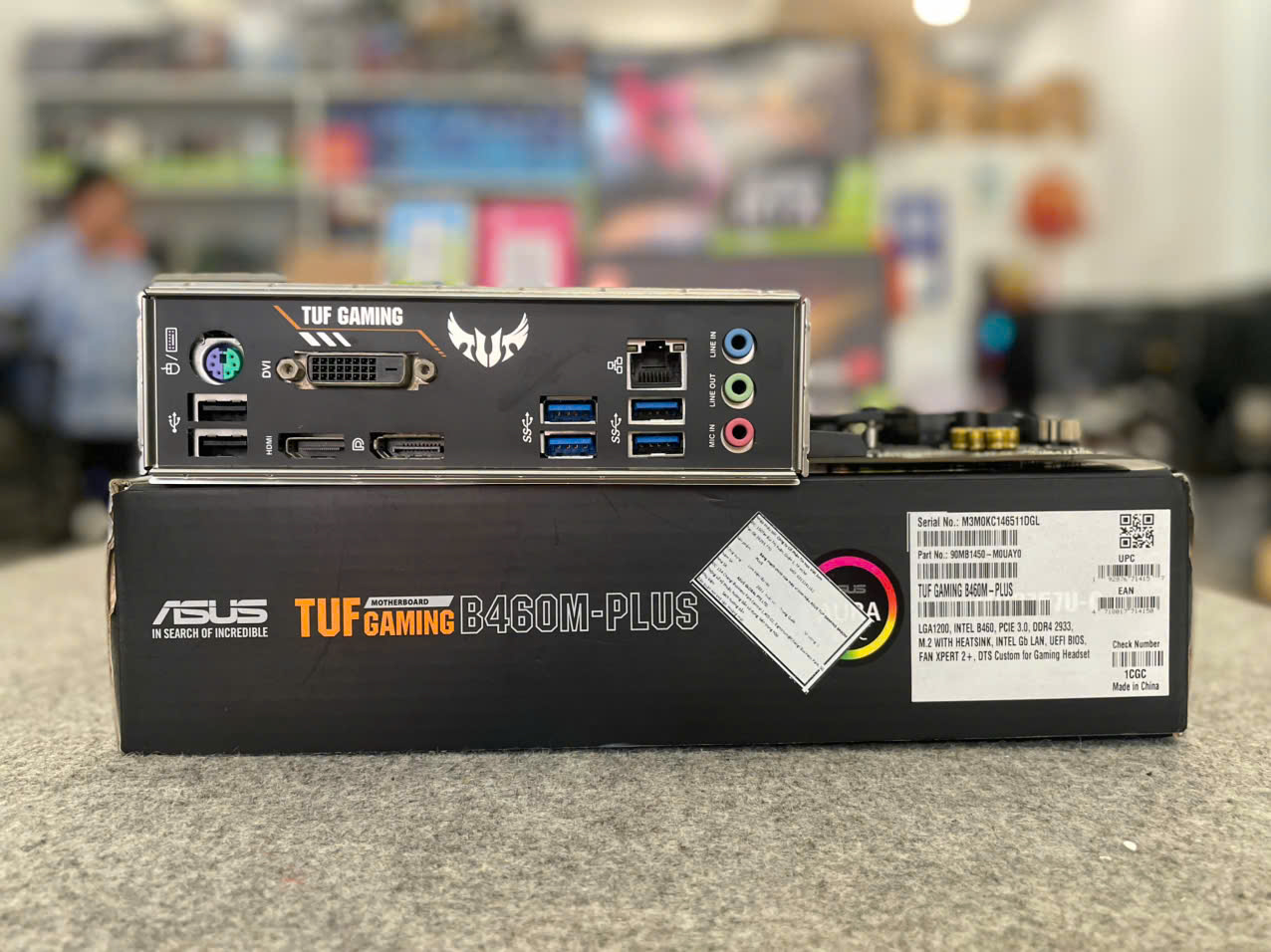 Main TUF GAMING B460M-PLUS ASUS Full Box