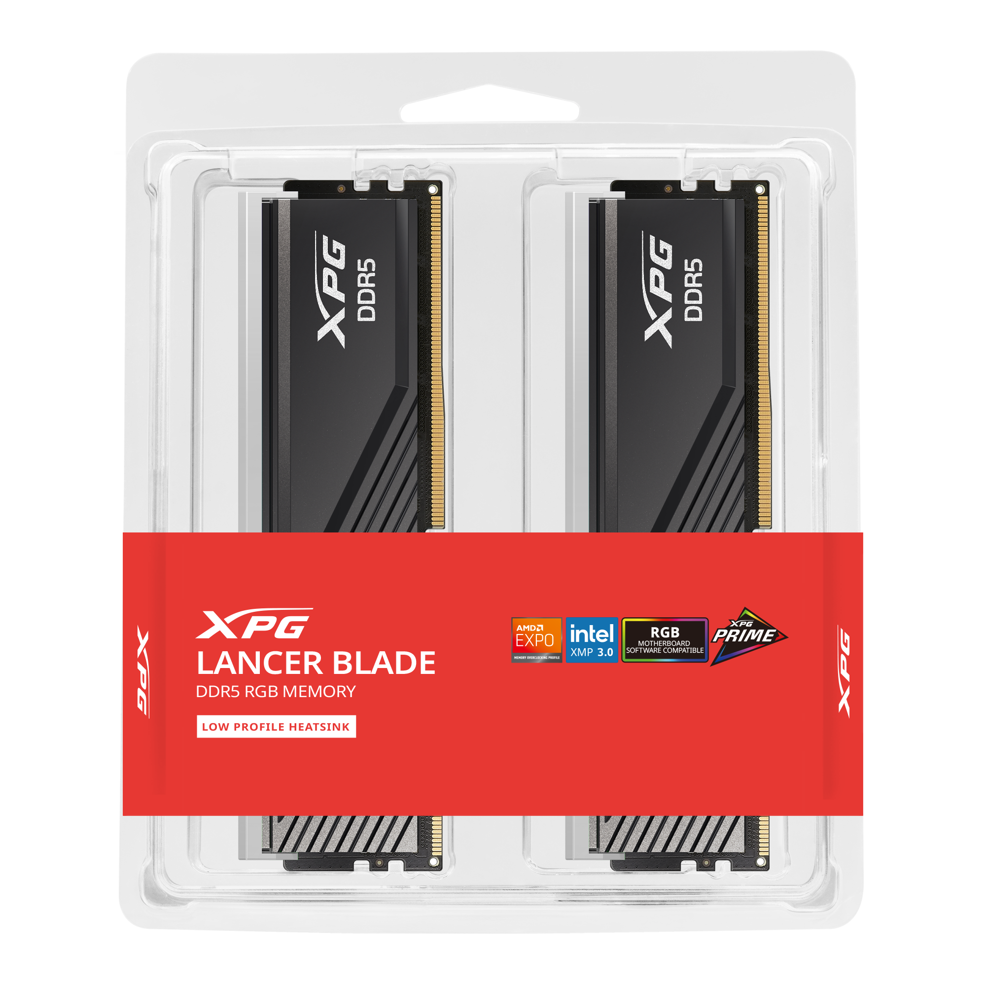 Ram Adata Lancer Blade RGB Black RGB 16GB | DDR5, 6000MHz