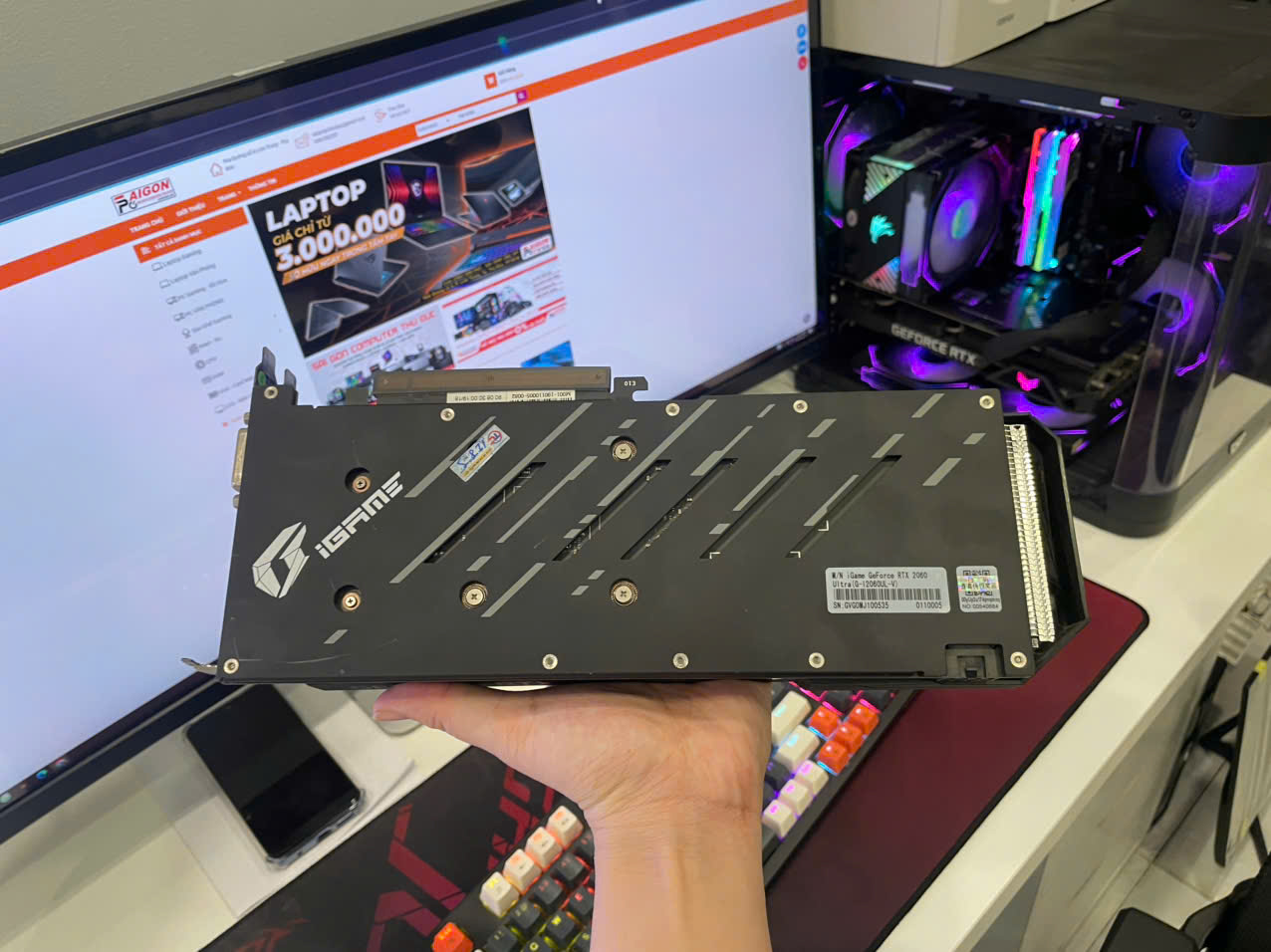 Card màn hình RTX 2060 Ultra-V Colorful
