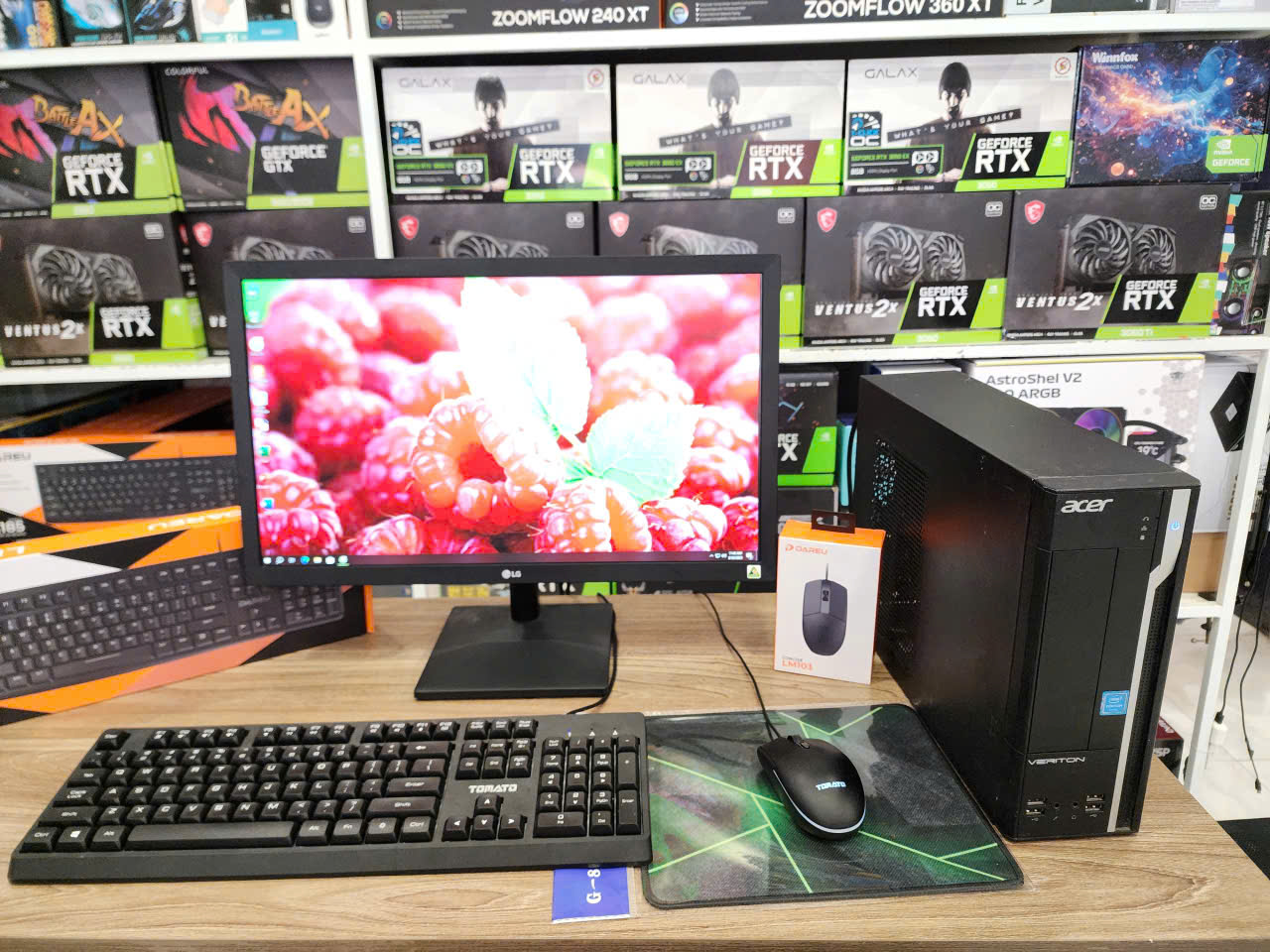 Bộ PC Văn phòng i5-4570 / 256GB / 8GB / Màn 22" IPS + Wifi