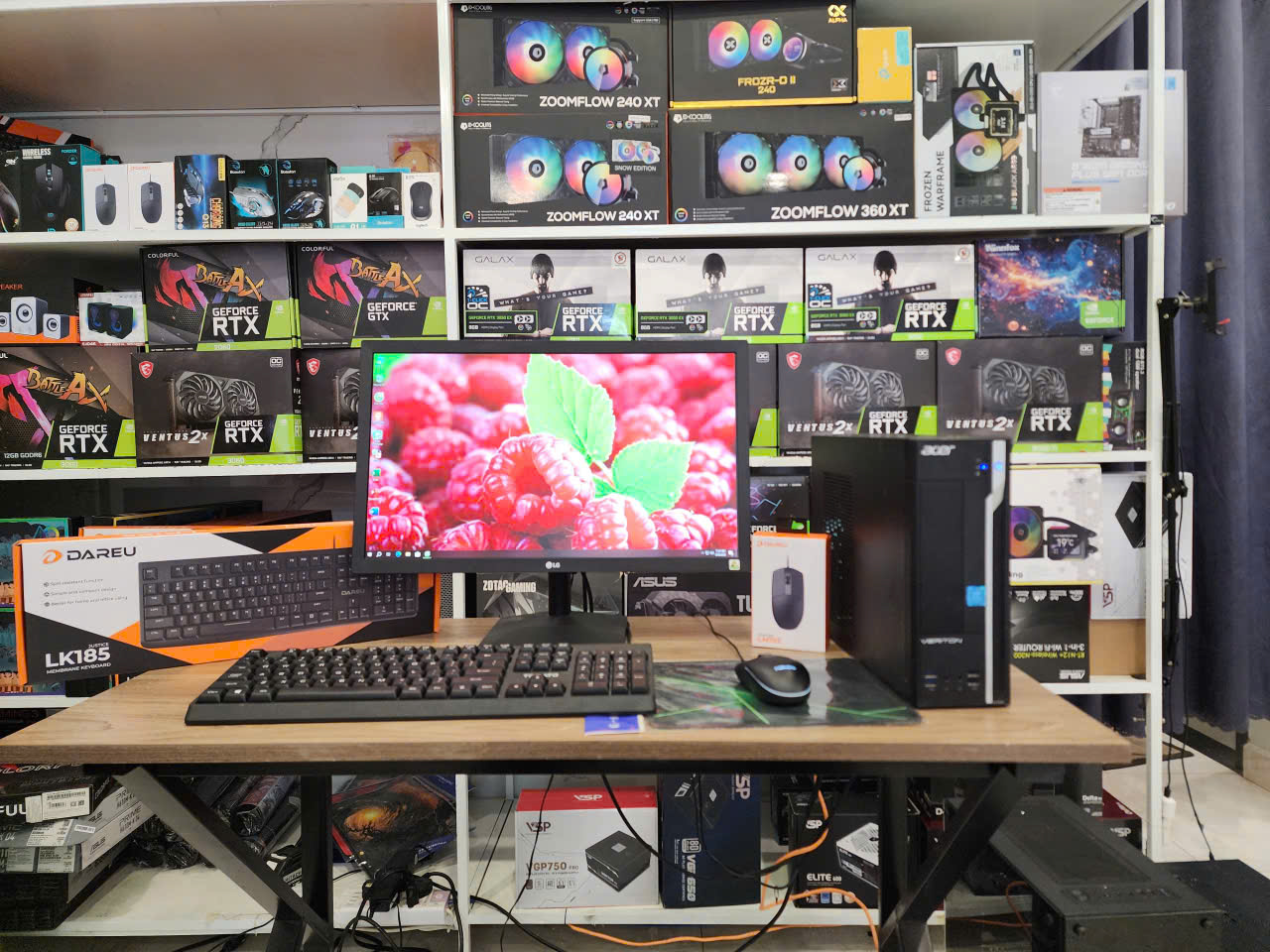 Bộ PC Văn phòng i5-4570 / 256GB / 8GB / Màn 22" IPS + Wifi