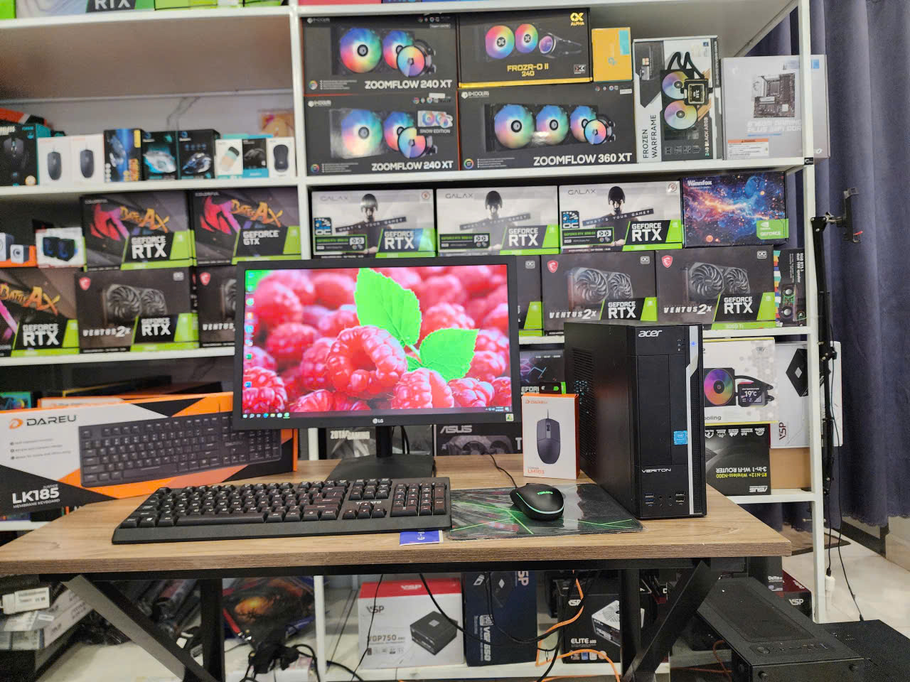 Bộ PC Văn phòng i5-4570 / 256GB / 8GB / Màn 22" IPS + Wifi