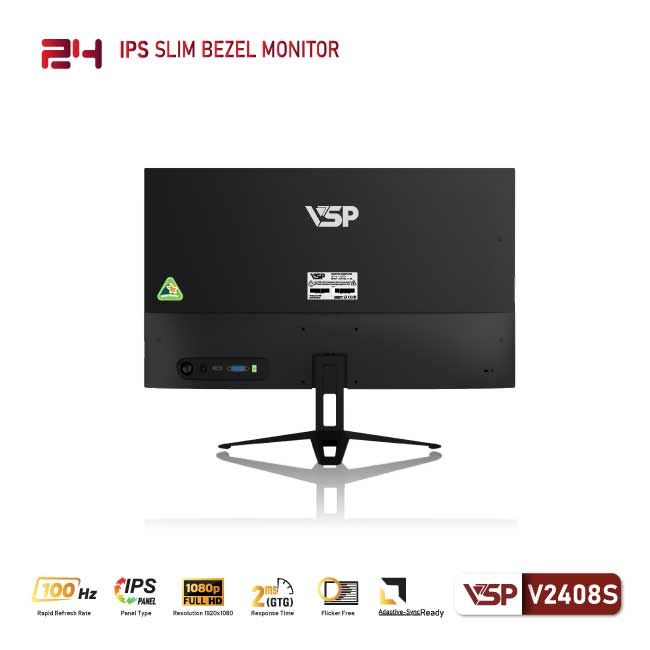 Màn hình VSP V2408S - 24 inch - FHD / 100Hz / 2ms / IPS