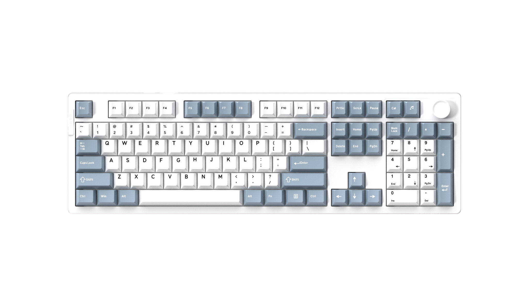 Bàn Phím Cơ Không Dây Dare-U EK106 Pro Haze Blue