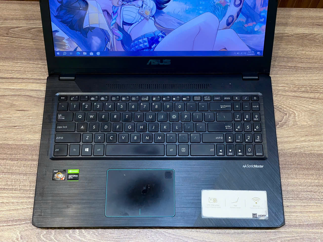 Laptop Gaming ASUS - 15.6" FHD / Ryzen 5 3500U / RTX 1050 4G / 16G / 512G