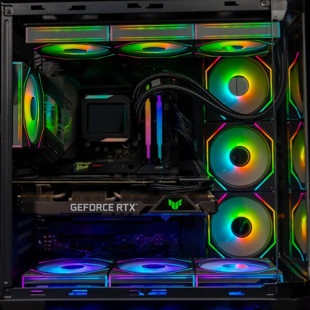 Thùng máy Case Leopard AC-01 - Đen | Hồ cá, kính cong