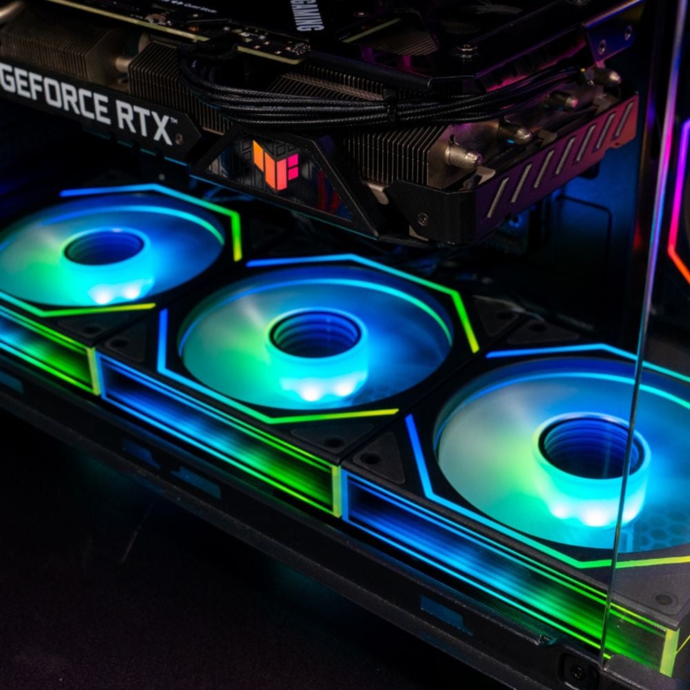 Thùng máy Case Leopard AC-01 - Đen | Hồ cá, kính cong