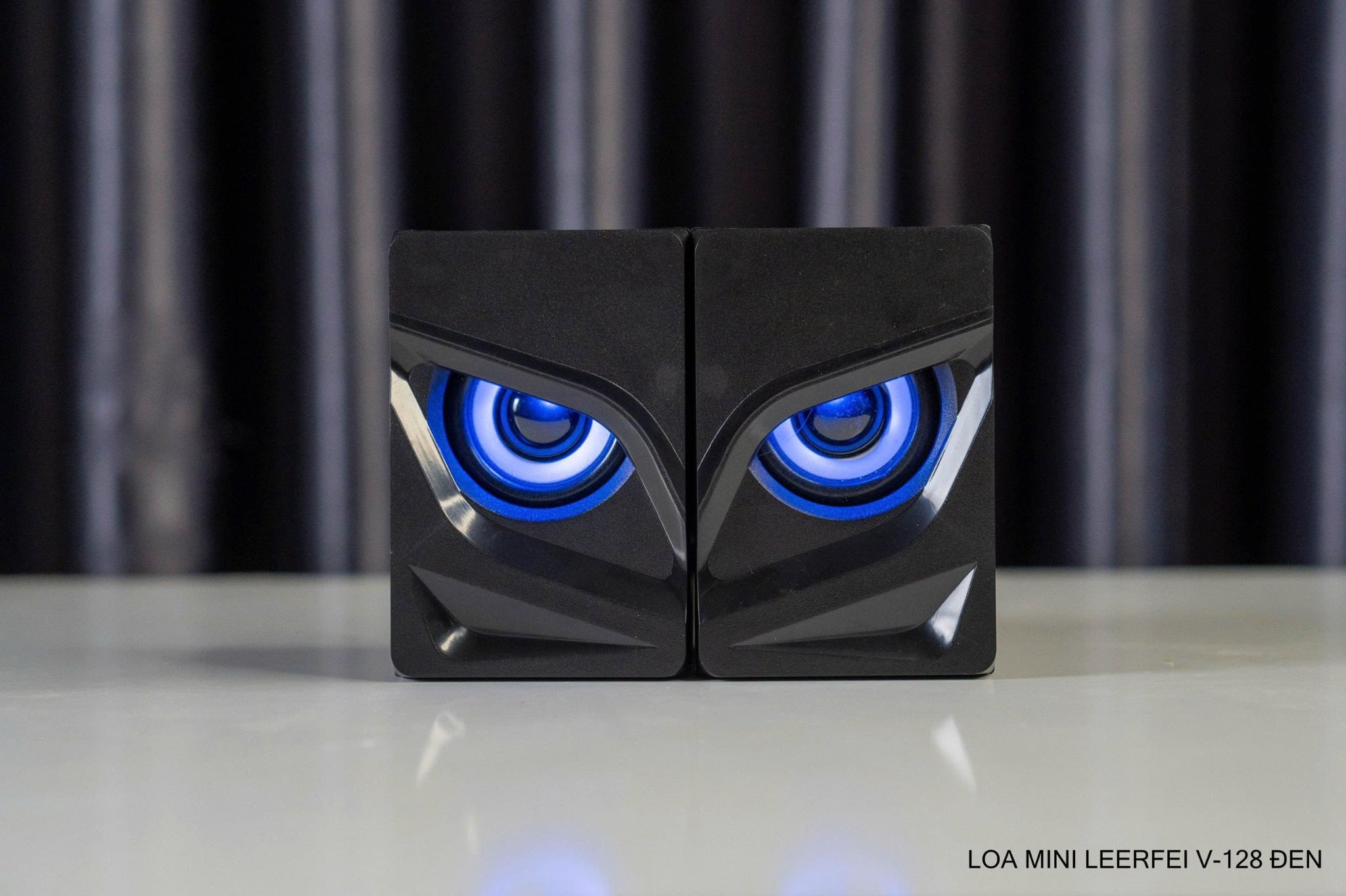 Loa Leerfei V-128 có dây - Đen