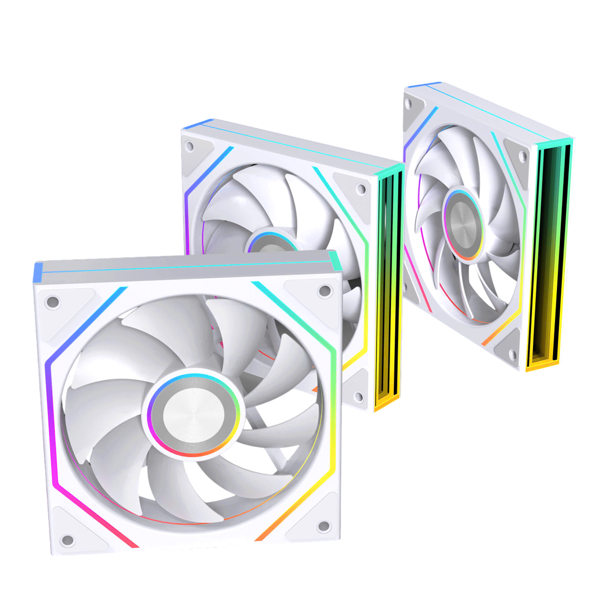 Fan lẻ Leopard Prism 4RS Ultra ARGB - White