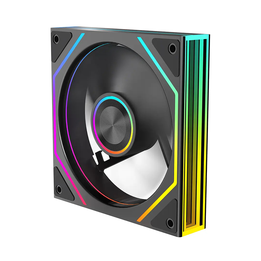 Fan lẻ Leopard Prism 4RS Ultra ARGB - Black (Gió ngược)