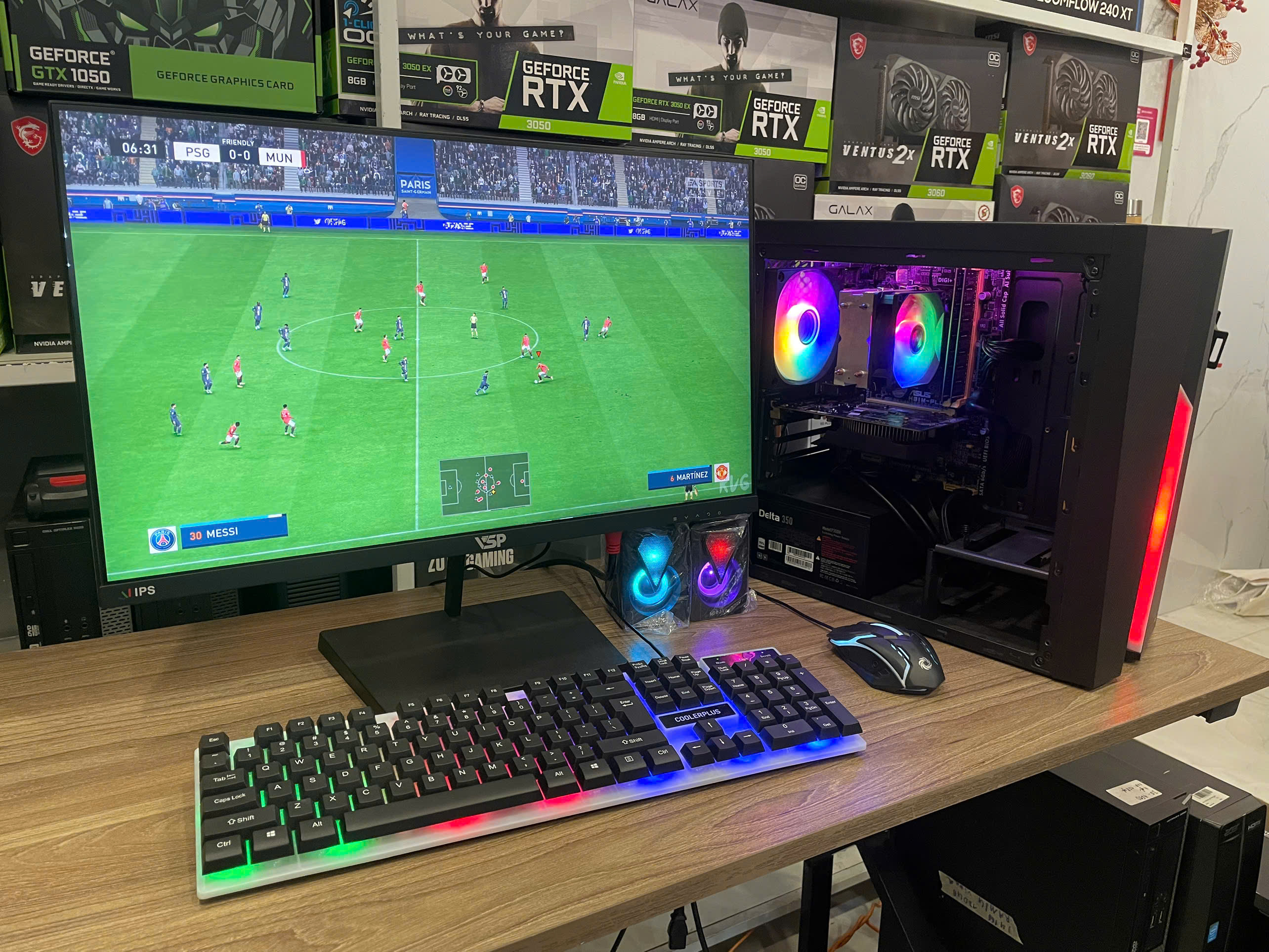 Full Bộ PC i5-4590 / 16G / SSD / VGA / Màn 24" Full viền - Thanh lý số lượng