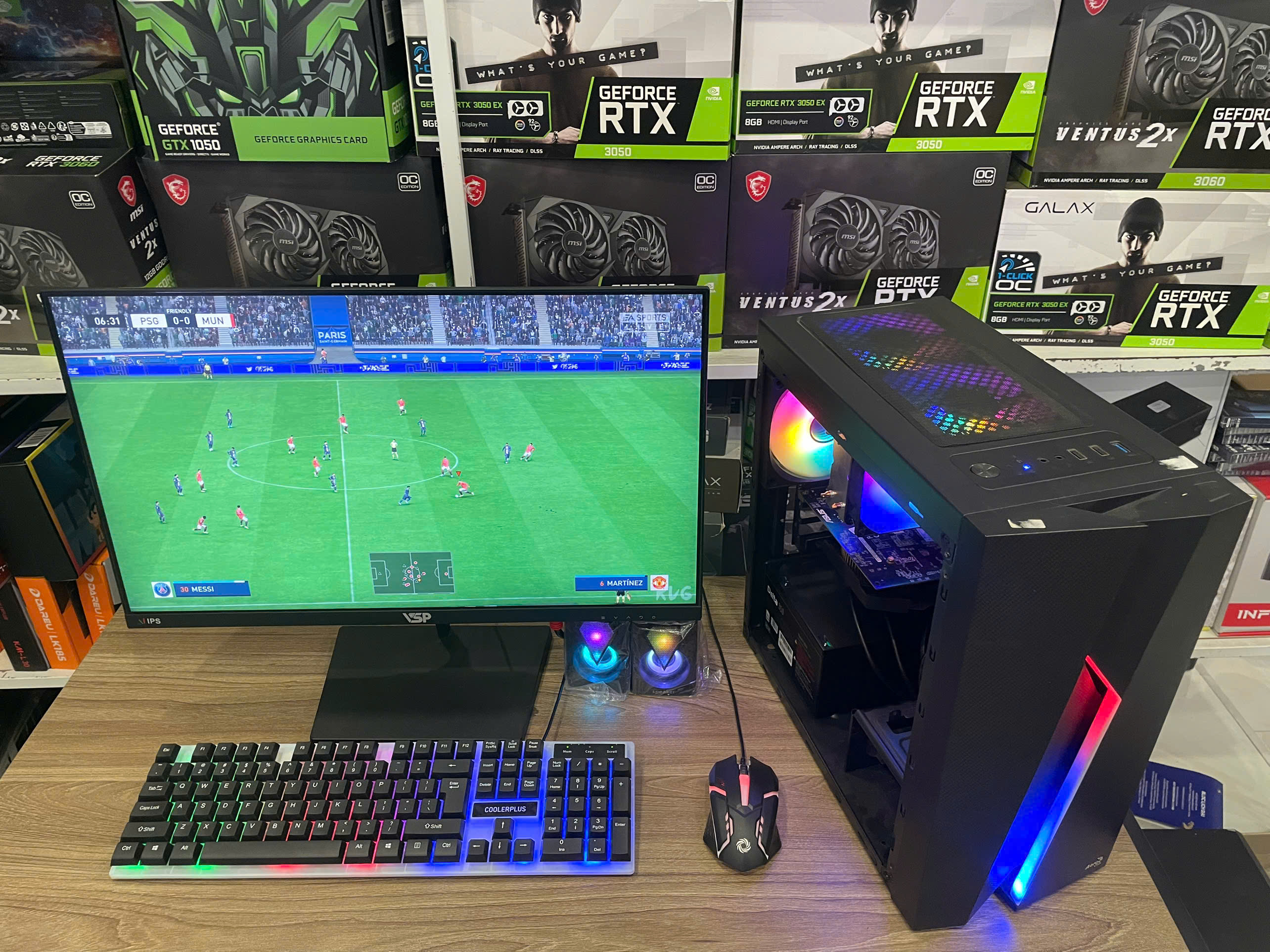 Full Bộ PC i5-4590 / 16G / SSD / VGA / Màn 24" Full viền - Thanh lý số lượng