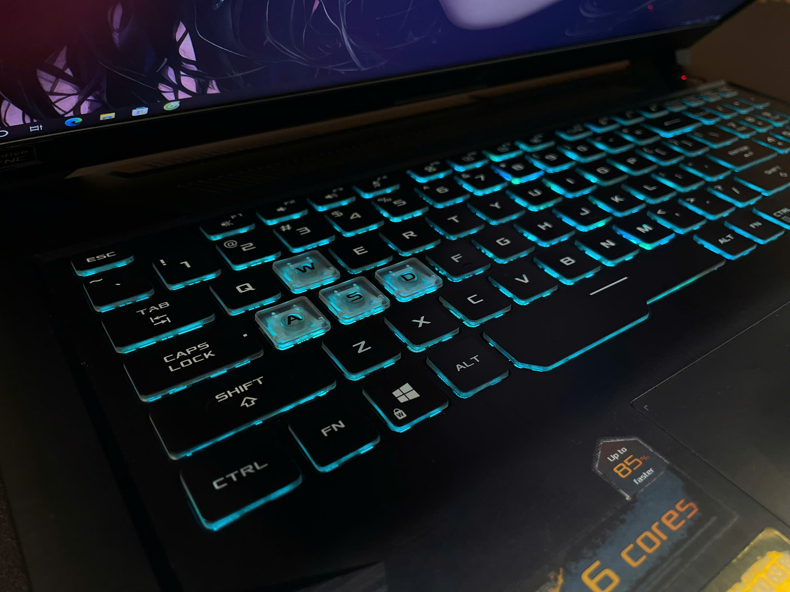 Laptop Gaming ASUS TUF - 17" 120Hz / R5 4600H / 16G / 512G / GTX 1650 Ti (2nd)