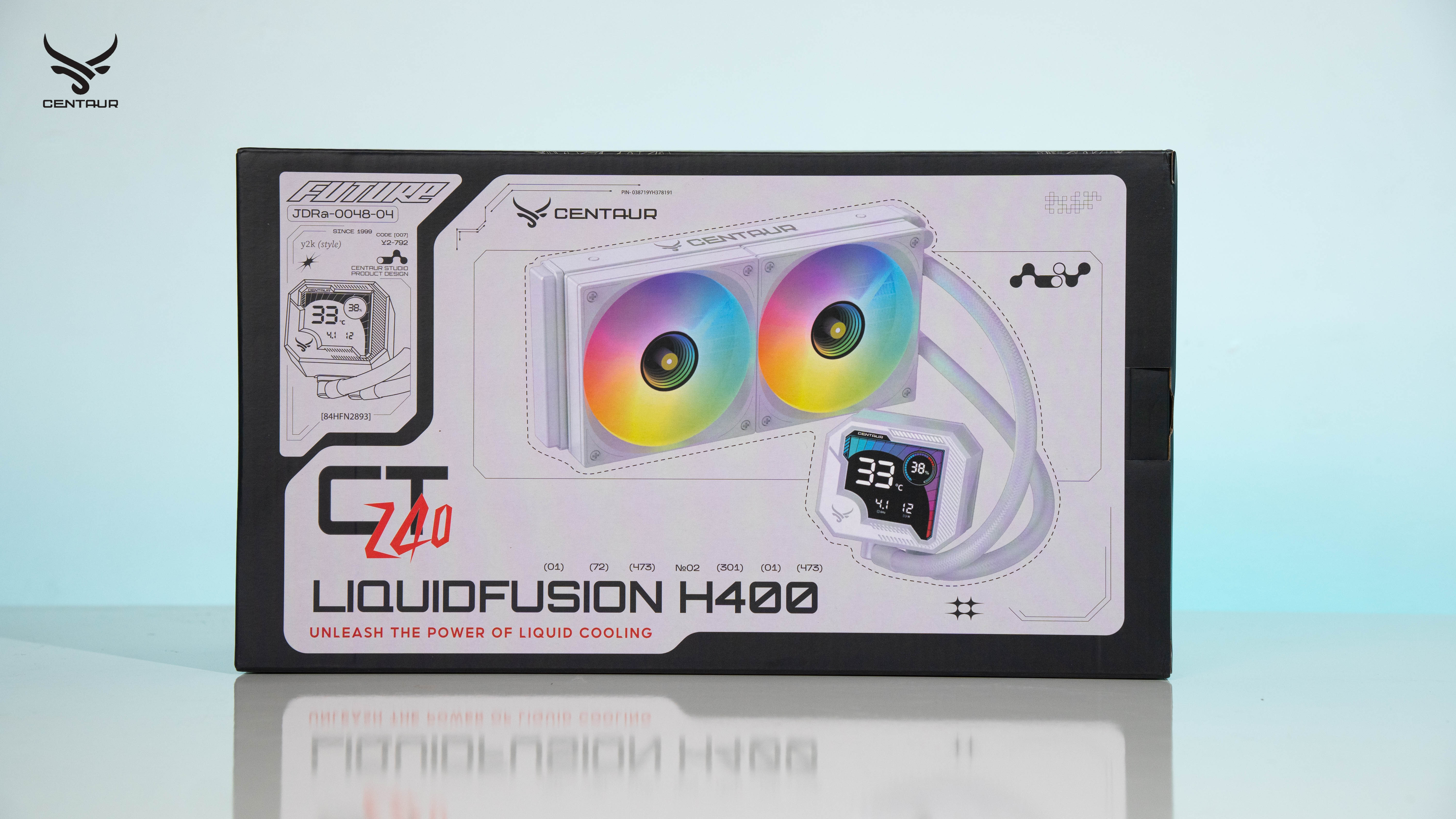 Tản nhiệt nước Centaur CT H400 240 - WHITE