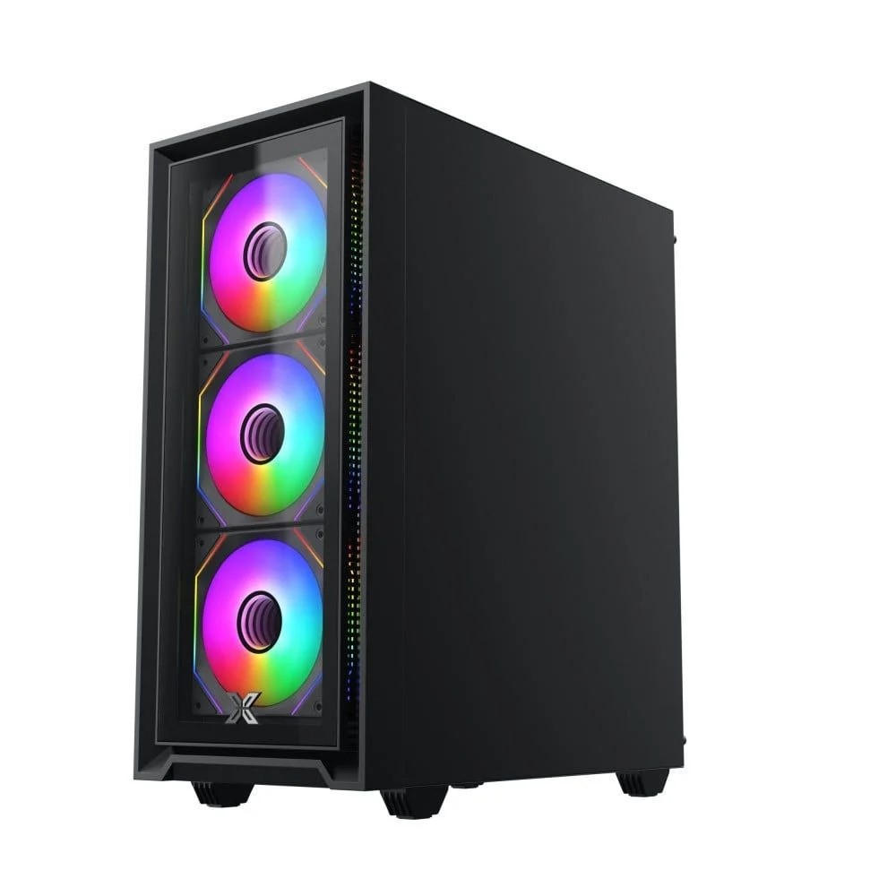 VỎ CASE MÁY TÍNH Xigmatek FLY II 3GF - 3 fan RGB