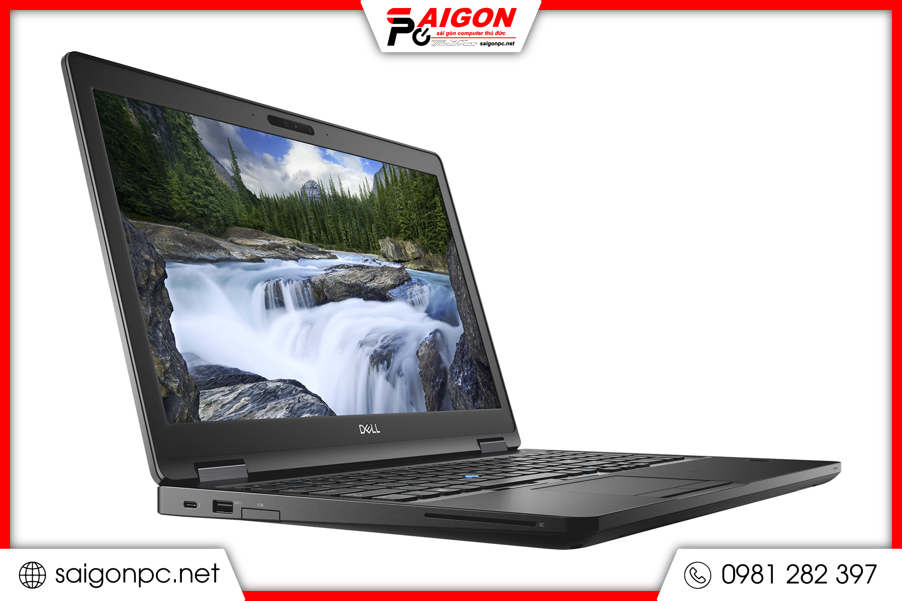 Laptop Dell Cảm ứng Latitude 5501 - 15.6" FHD / I5-9850H / 16GB / 256GB