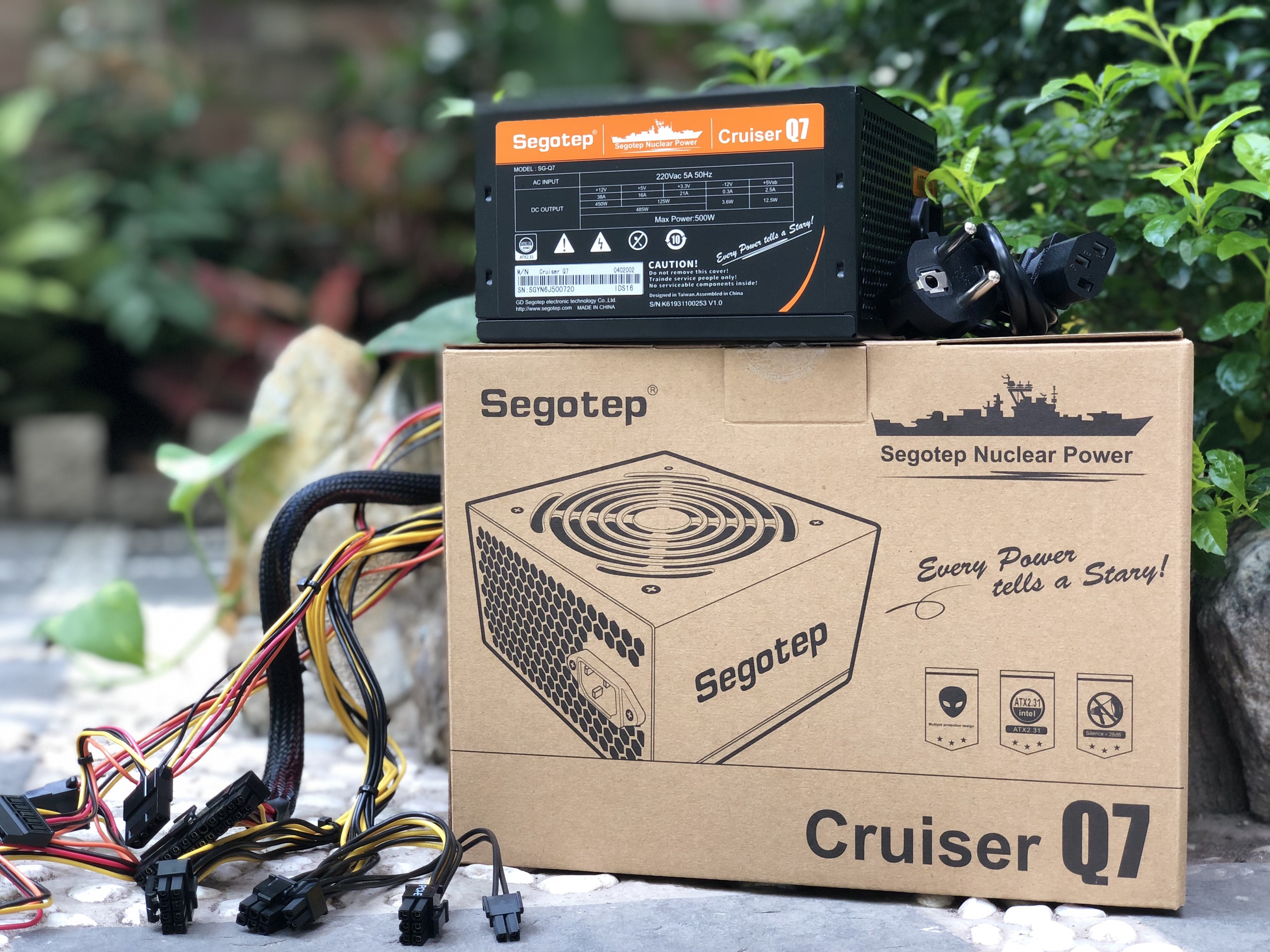 Nguồn máy tính Segotep Cruiser Q7 500W