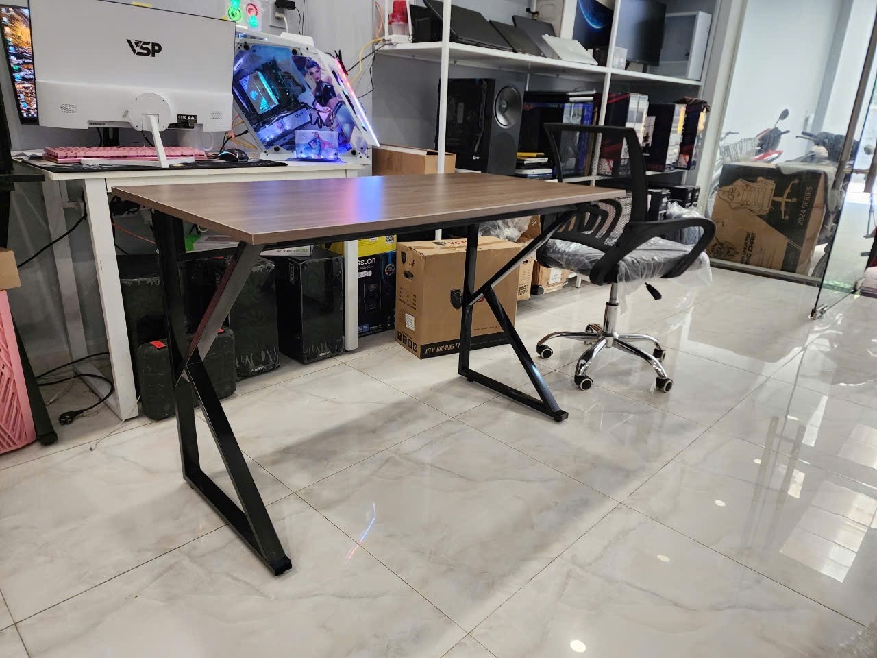 Combo Bàn Gaming K + Ghế xoay VP New Hàng Chất lượng New