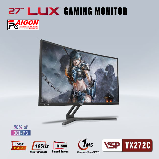 MÀN HÌNH CONG VSP VX272C - 165HZ - 1MS