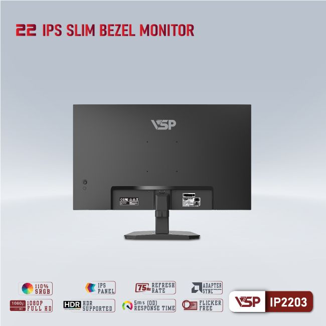 MÀN HÌNH IPS VĂN PHÒNG VSP IP2203