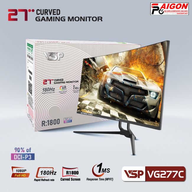 MÀN HÌNH CONG VSP VG277C 27INCH 180HZ