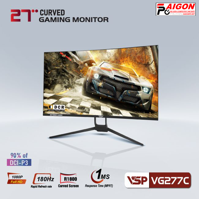 MÀN HÌNH CONG VSP VG277C 27INCH 180HZ