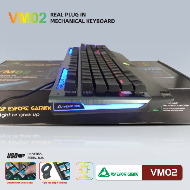 BÀN PHÍM VSP ESPORT GAMING VM02