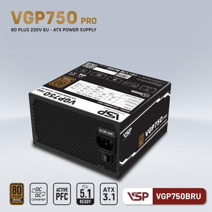 Bộ Nguồn VSP VGP750BRU PRO