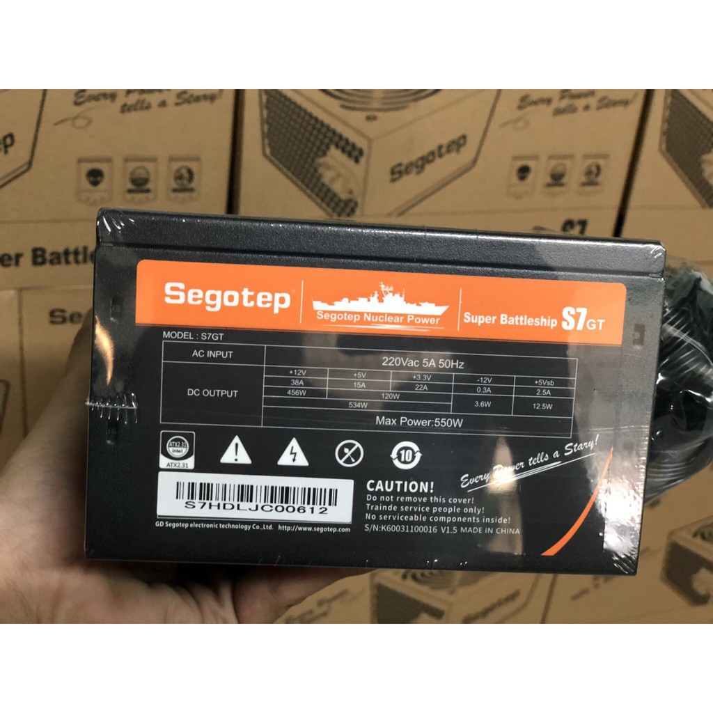 Nguồn Segotep 550W Super Battleship