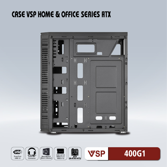 Vỏ nguồn máy tính VSP-400G1