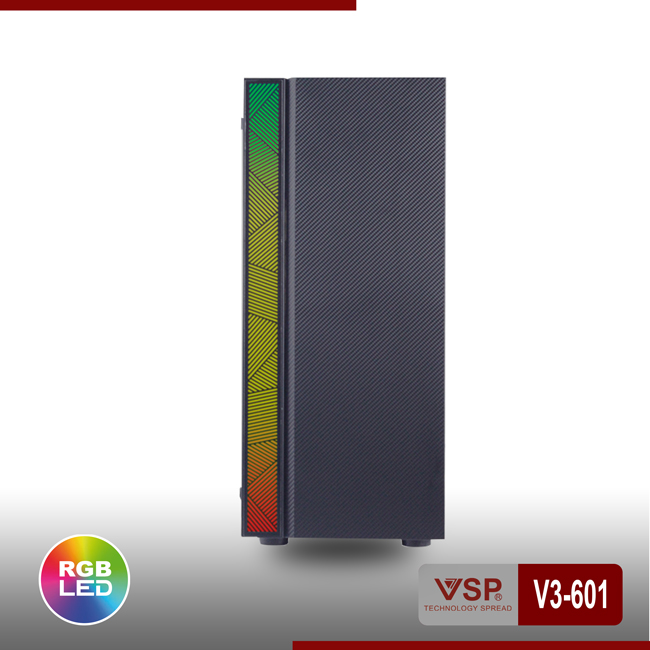 Vỏ Nguồn Máy Tính VSP V3-601 Black