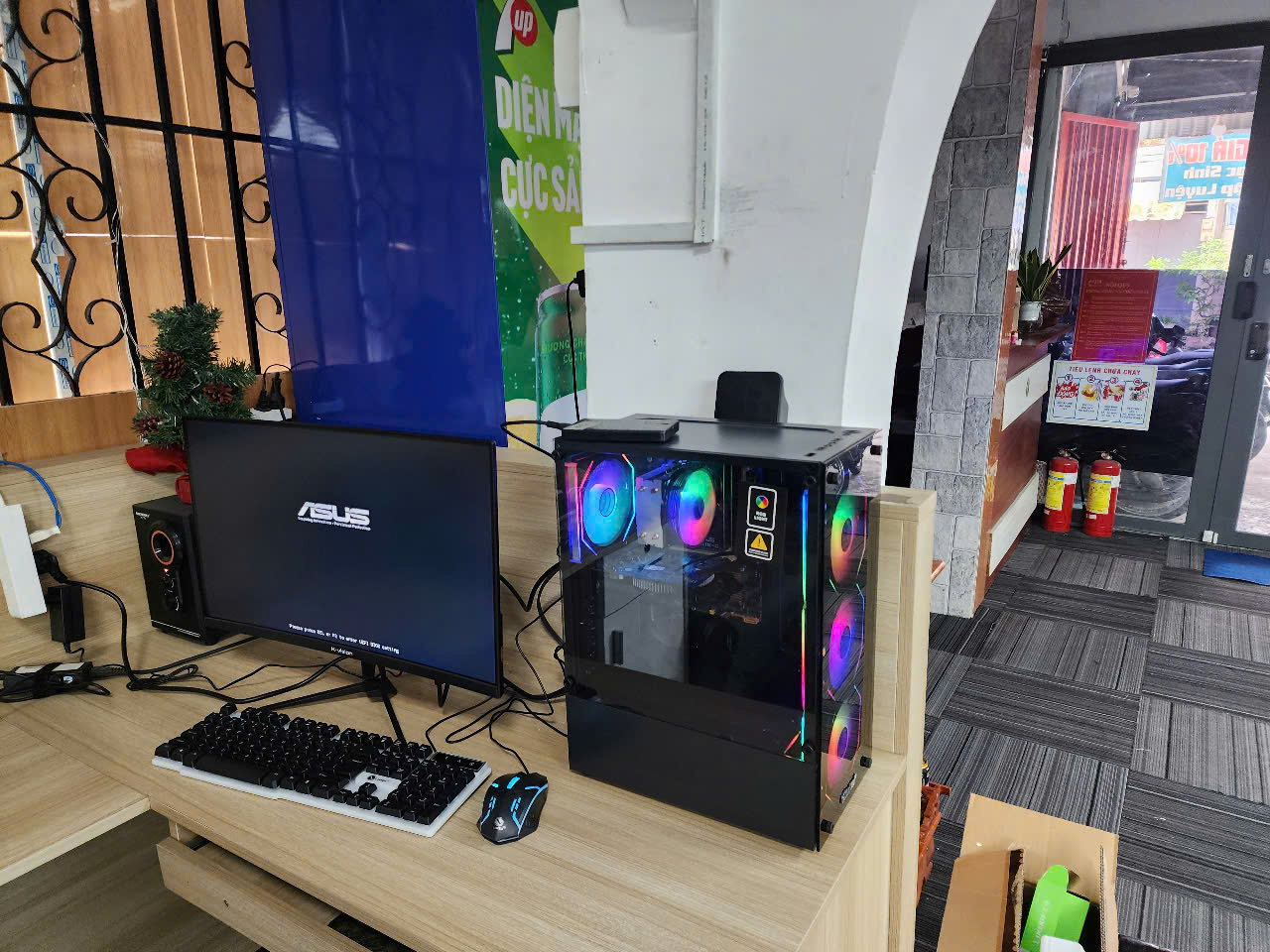 Bộ PC I5-9400,Ram16G,Vga Rời 4G,24in 100hz New Gaming‼️