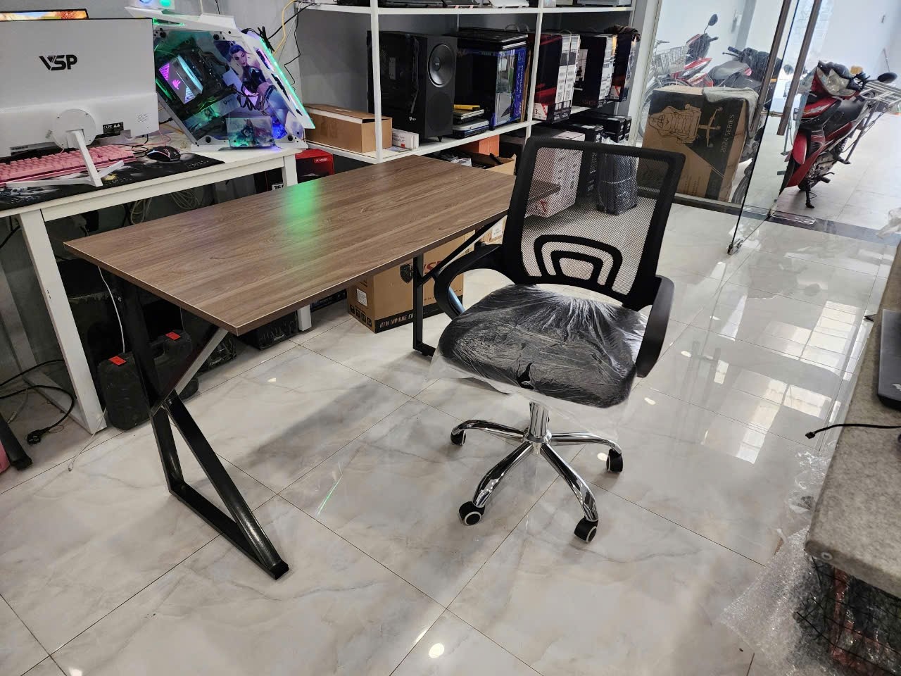 Combo Bàn Gaming K + Ghế xoay VP New Hàng Chất lượng New
