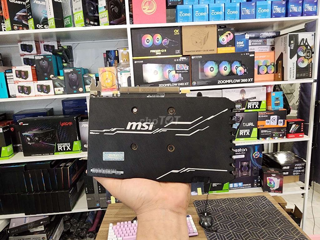 Vga MSI GTX 1660Ti 6GD6 mạnh Game đồ họa có số lg!