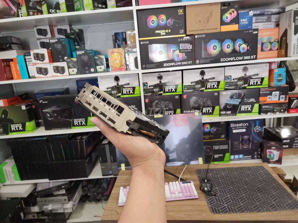 Vga MSI GTX 1660Ti 6GD6 mạnh Game đồ họa có số lg!