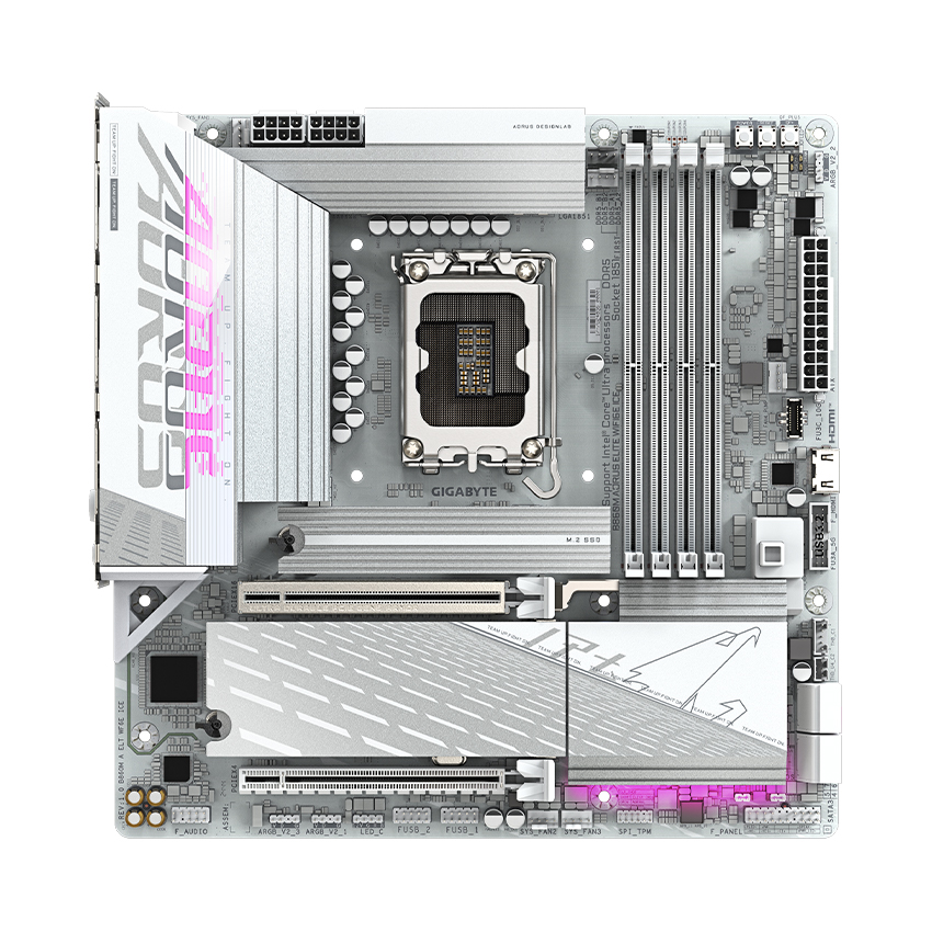 B860M AORUS ELITE WIFI 6E ICE DDR5 Gigabyte Mainboard
