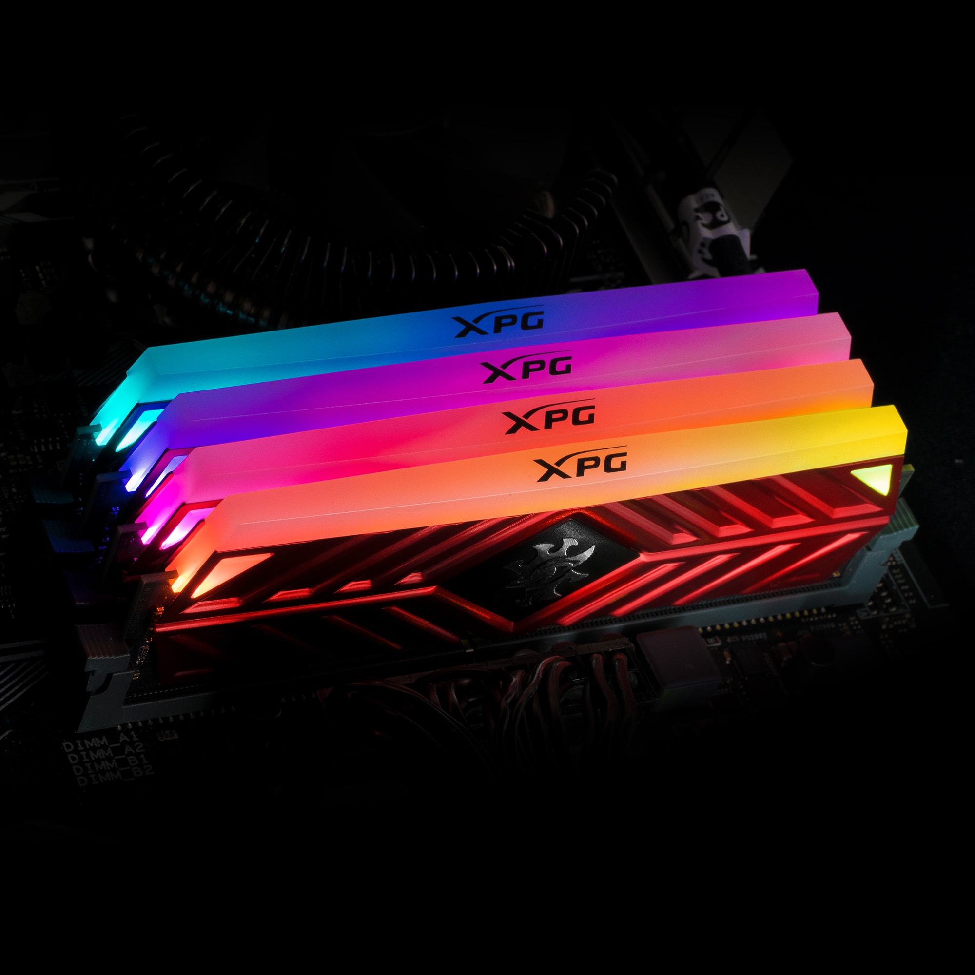 RAM Máy Tính ADATA DDR4 XPG SPECTRIX D41  8GB Bus 3200 RGB