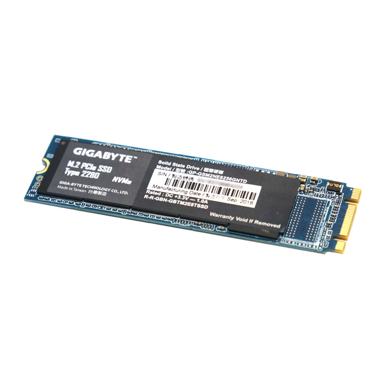 SSD Gigabyte 256GB PCIe Gen3 x4 NVMe M.2 GP