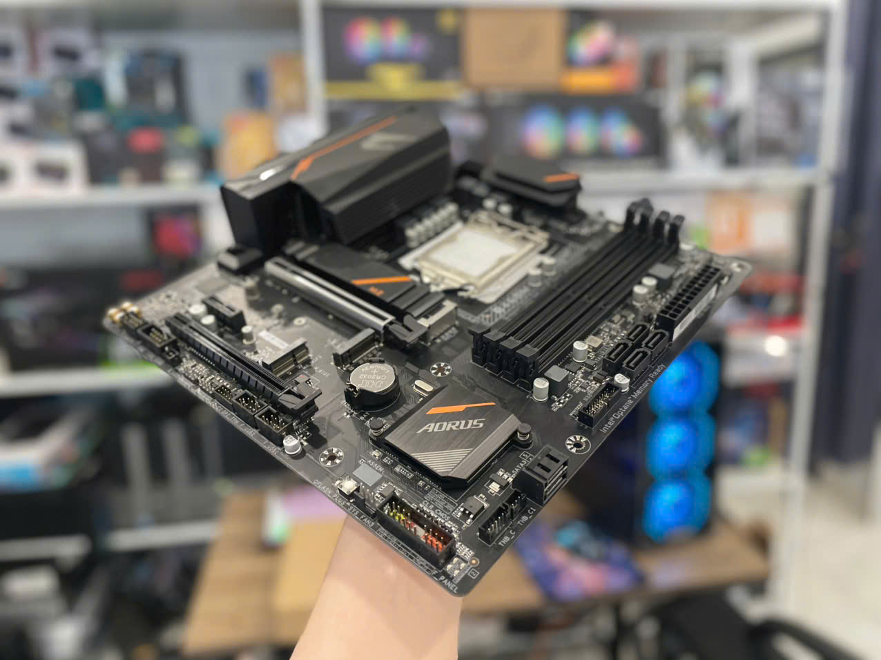Main B460M Aorus Pro Gen10 full box like new