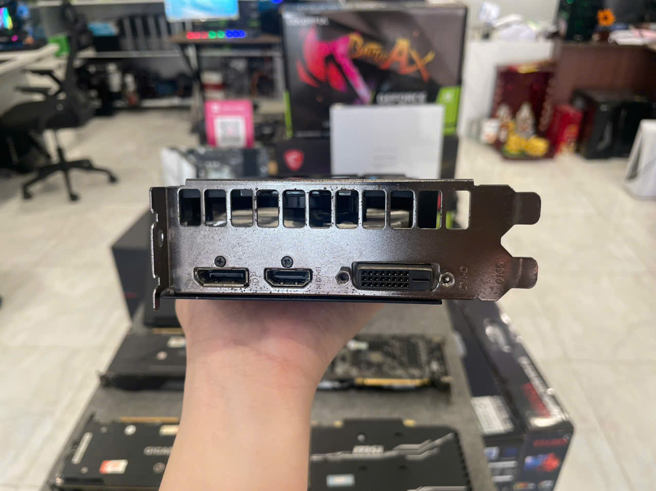 Vga GALAX GTX 1660 SUPER 2 FAN 6G Đồ họa Gaming
