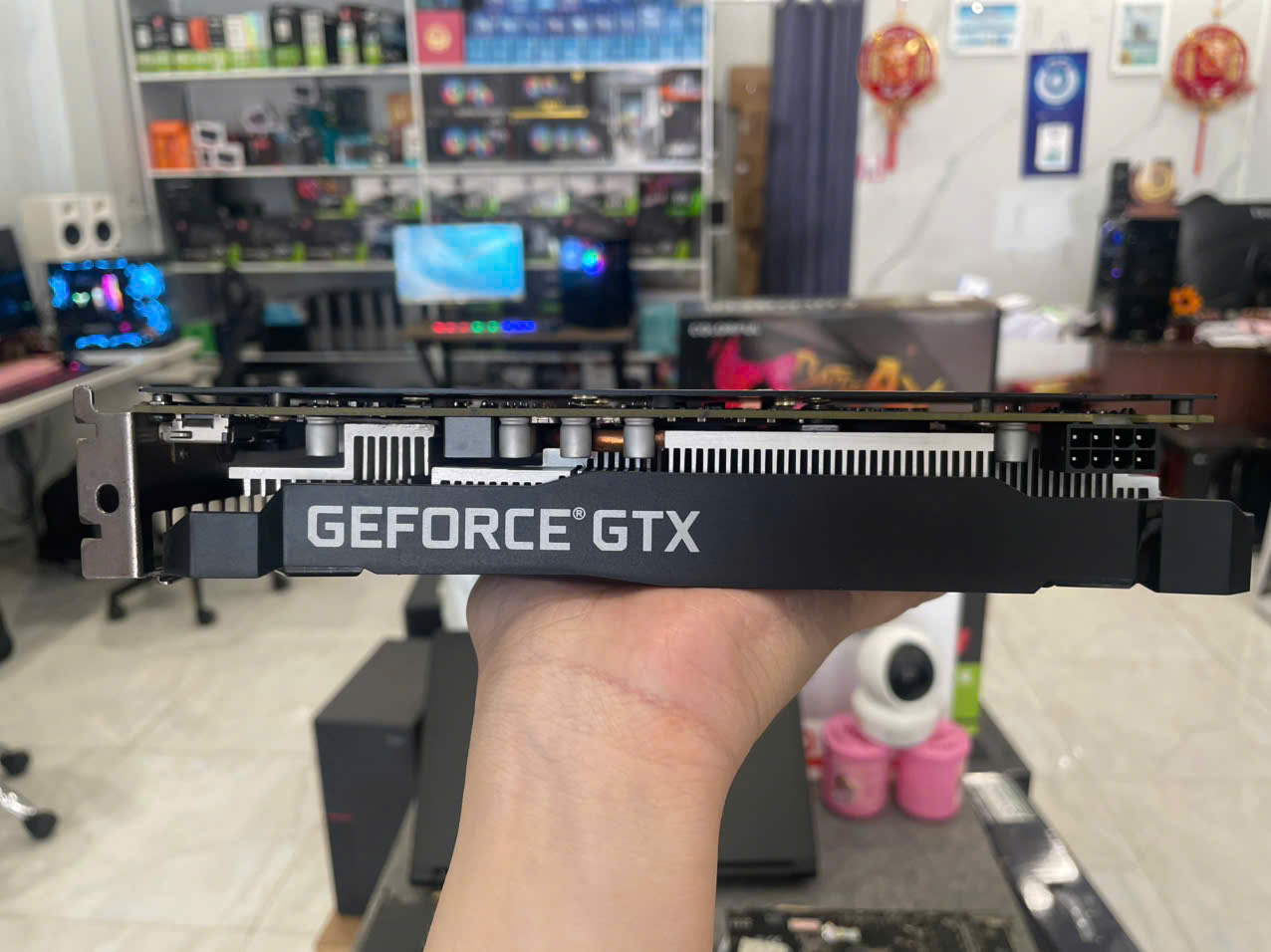 Vga GALAX GTX 1660 SUPER 2 FAN 6G Đồ họa Gaming