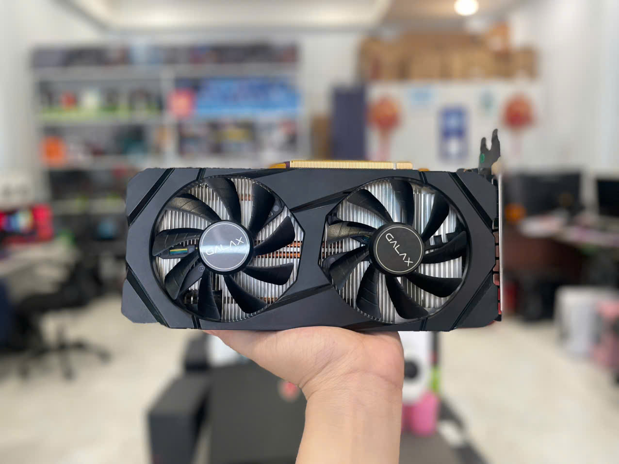 Vga GALAX GTX 1660 SUPER 2 FAN 6G Đồ họa Gaming